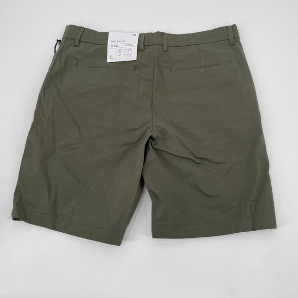 Men's Goodfellow & Co  9" Inseam Tech Shorts - Olive - Multiple Sizes - Picture 2 of 4